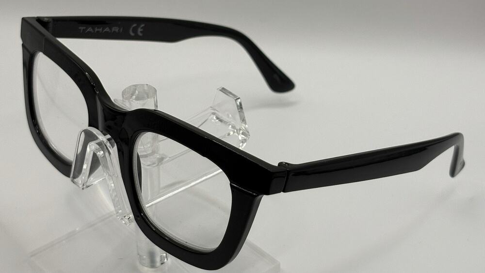 Tahari CTX0927-D TX194 Black Reading Glasses +2.50 Square Women